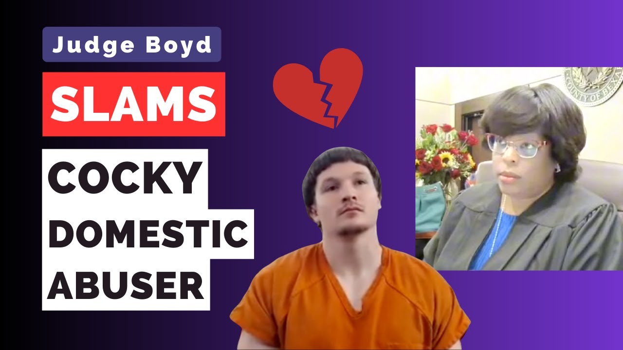 Judge Boyd DESTROYS Man Who Broke Protective Order!