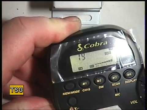 Cobra UK75ST, UK/EU (PR 27/97) 80-channel CB radio (Mobile, remote) - On The Air Test