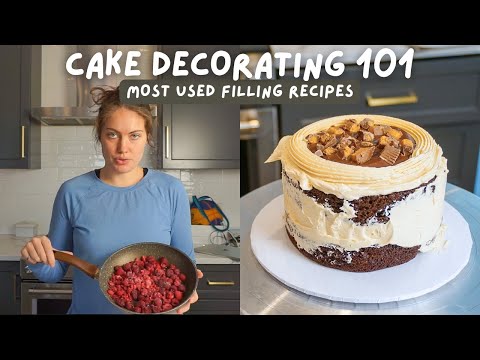 Kuchendekoration für Anfänger – So werten Sie Ihre Kuchen mit Füllungen auf!