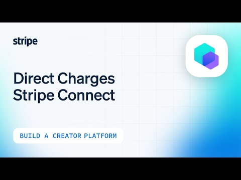 Stripe Connect charge types: Direct Charges