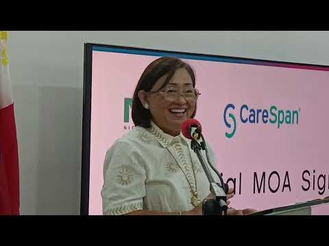 𝐋𝐈𝐕𝐄 : NAC HMC, CARE SPAN AND LGU GUIUAN. Ceremonial MOA Signing.