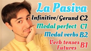 La VOZ PASIVA en Inglés | Desde B1 a C2 | PASSIVE VOICE