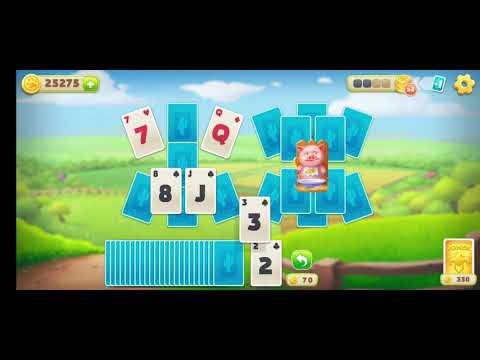 Solitaire: TEXAS Village level 1 to 20 Gameplay Walkthrogh