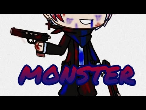 Nightcore - Monster || Wolfy Ace || Gacha life