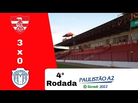 LINENSE 3x0 MONTE AZUL - PAULISTÃO SÉRIE A2 2022