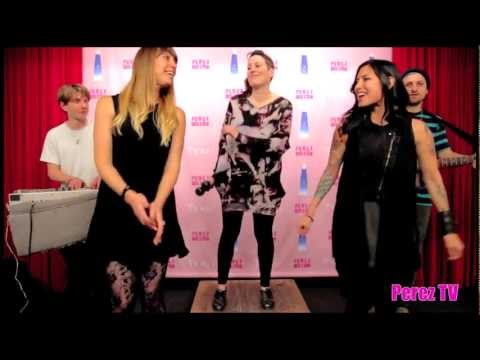 Tilly And The Wall - "Beat Control (Perez Hilton Acoustic Performance)"