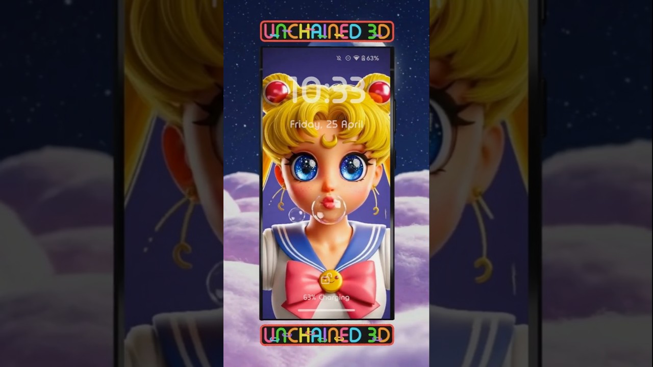 Sailor Moon - 3D Wallpapers for Android #livewallpaper #sailormoon #anime