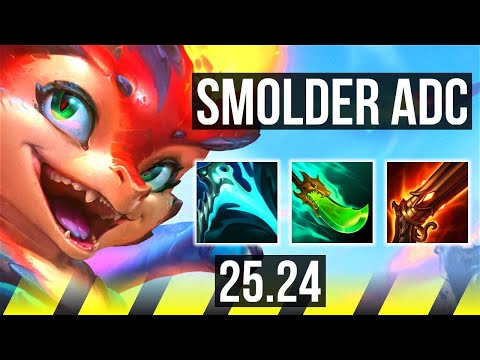 SMOLDER & Cassiopeia vs JHIN & Karma (ADC) | 5k gold comeback | NA Grandmaster | 25.24