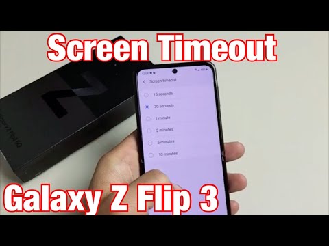 Galaxy Z Flip 3 How to Insert SIM Card Check Mobile Settings