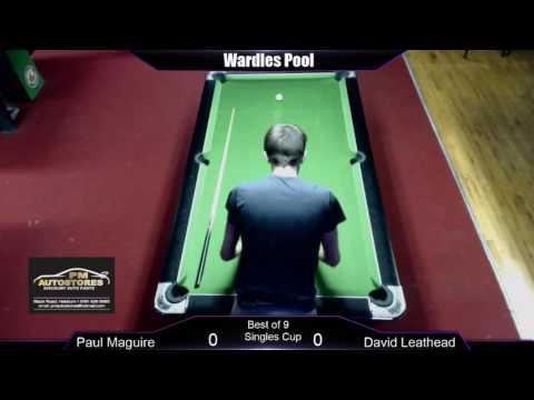 Wardles Pool; Paul Maguire v David Leathead