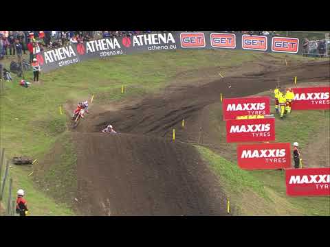 Hofer vs Vialle | MX2 Race 1 | MXGP of Germany 2021 #Motocross