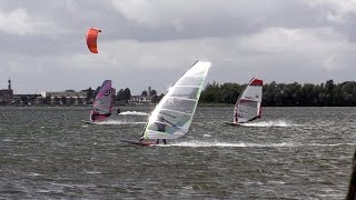 preview picture of video 'Windsurfen - Windsurfing Strand Horst Harderwijk 18-08-2014'