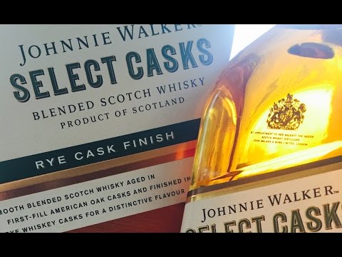 Johnnie Walker Rye Cask Finish Select Scotch #146