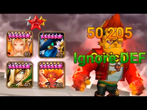 Mass ONE SHOT Monsters in Summoners War