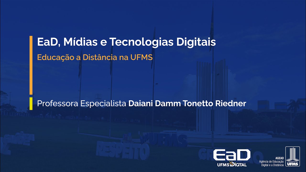[UFMS Digital] Educação a Distância na UFMS
