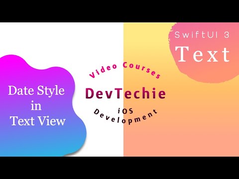 SwiftUI 3: Date Style in Text View