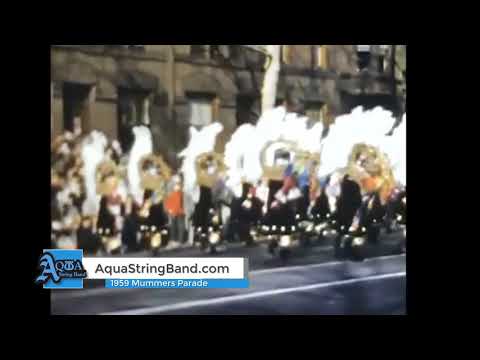 Aqua String Band in the 1959 Mummers Parade