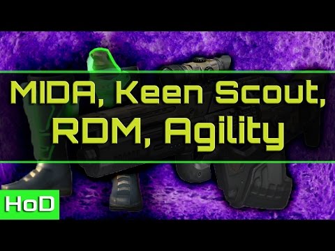 Affects of Agility | Do Keen Scout, Mida Multi-Tool, RDM Stack? - The Heart of Destiny