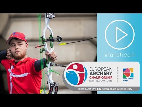 #FanStream: Peter Elzinga v Stephan Hansen – Compound Men’s Gold Final | European Champs 2016