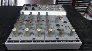 Video thumbnail for O Rei do Som - MIXER AUDIO BEHRINGER EURORACK MX602A by O Rei do Som