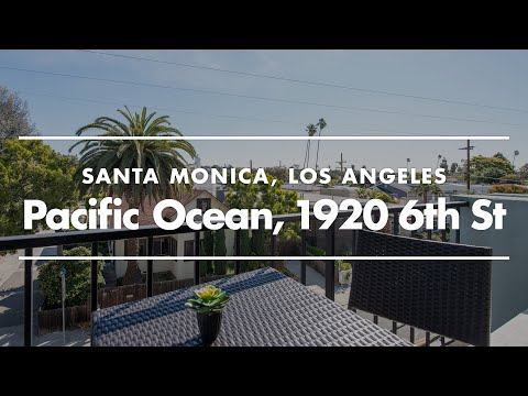 LA Apartment Tour | Pacific Ocean, Furnished Apartment in Santa Monica, Los Angeles