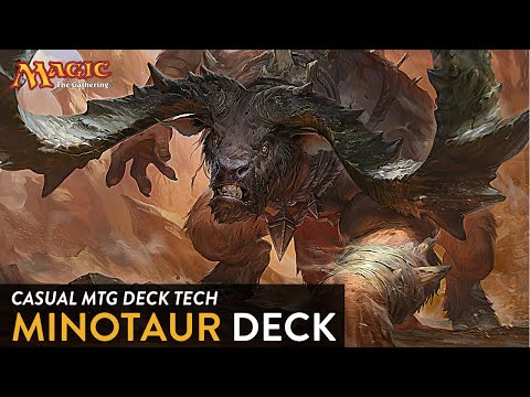 MTG DECK TECH  85: MINOTAUR TRIBAL DECK with Neheb the eternal & Sethron Hurloon General