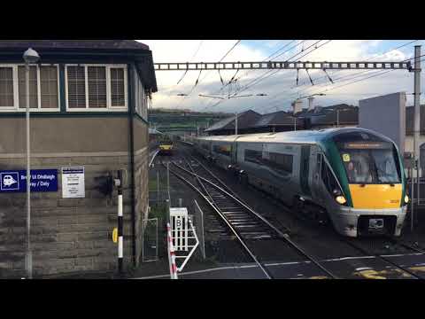 Irish Rail EMU 22229 Departing Bray For Dublin