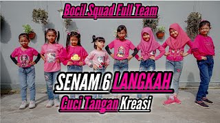 Download lagu SENAM 6 Langkah Cuci Tangan | Ayo patuhi Protokol Kesehatan | Bocil Squad Mommy mp3
