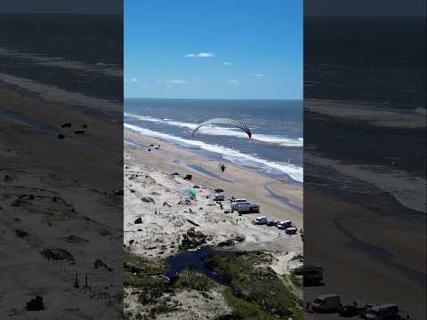 Paramotores em Santa Vitória do palmar/RS na praia do HERMENEGILDO a maior do Mundo! Parte 1/5