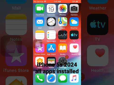 iPhone 5s all apps installed in 2024  viral this reel
