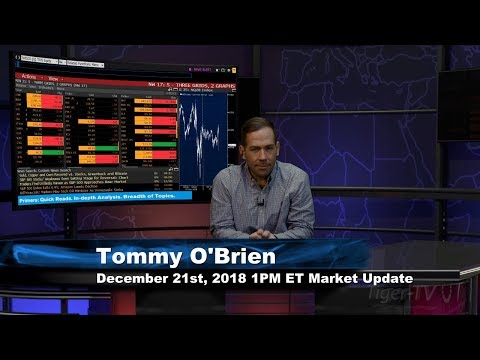 December 21st 1PM ET Market Update with Tommy O'Brien on TFNN