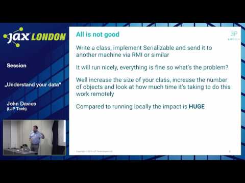 JAX London 2016: John Davies - Understand Your Data