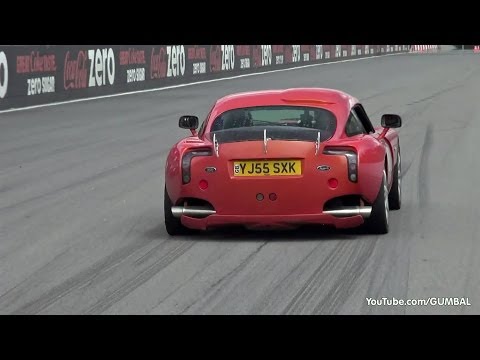 TVR Sagaris - Lovely Acceleration Sounds!