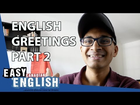 英語の挨拶の疑問に答える｜超簡単英語12 (Answering your questions about English greetings | Super Easy English 12)