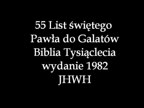 55 List do Galatów