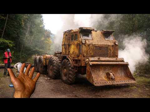 TATRA 813 GRAD V12 - First Start in 20 Years – Rocket Launcher Carrier + Test Drive