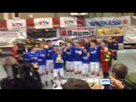 Rangers u15's win The Hallen Cup