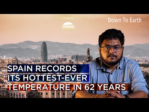 Spain records its hottest-ever temperature in April in 62 years