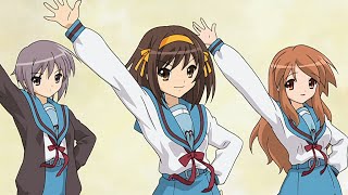 The Melancholy of Haruhi Suzumiya Ending 1 | Hare Hare Yukai