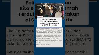 PENAMPAKAN Paket Berisi Serbuk yang Disita dari Rumah Terduga Pelaku Ledakan di SMAN 72 Jakarta