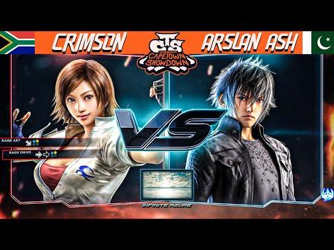 Arslan ash (Noctis) vs Crimson (Auska) Cape Town Showdown 2023 - Tekken 7