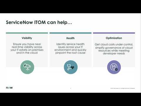 ITOM Talks Session #6 - Visibility (Advanced Discovery Use Cases)