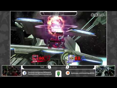 S4@GU 8-23 (Loser's Finals): Raffi-X (ROB) vs XL-XCVii (Sheik)