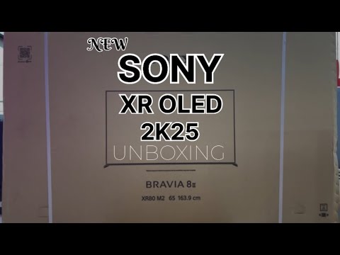 SONY 65XR80M2 | Unboxing | QDOLED TV | Google TV | Dolby Vision Atoms | iMAX Enhanced #sonyOled 