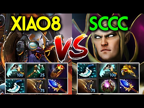 Sccc [Invoker] VS Xiao8 [Tinker] DOTA2 Patch 7.02 - CDEC Master Ranked