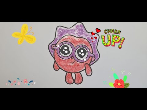Chichi | Baby Riki | Glittery Milu | Nursery Rhymes | Coloring with Glitter Moment #cartoon