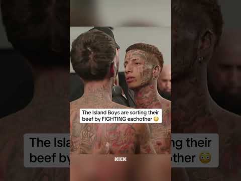 No way the Island boys are FIGHTING eachother 😳👀 #adinross #islandboys #shorts