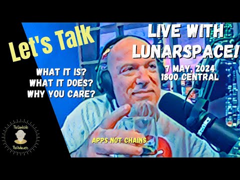 ThePodocasts - Live with Lunarspace, 7 May, 1800 central!