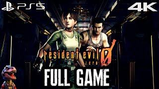 Resident Evil Zero HD Remaster PS5 | Full Game Walkthrough Gameplay | 4K 60FPS | No Commentary