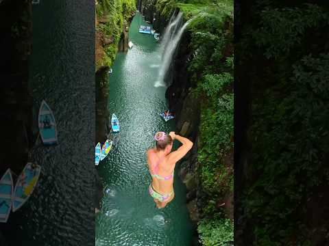 the precision of this cliff diving rocket throw will blow your mind 🤯 #shorts